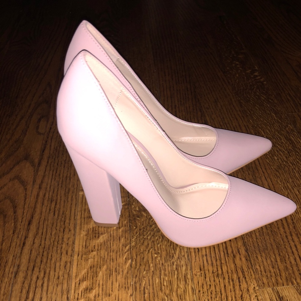 LIGHT ROSE HEELS - Picture 2 of 3